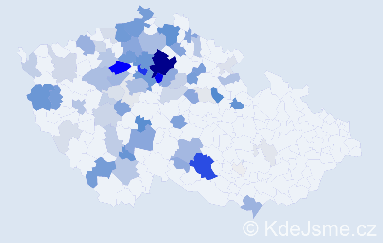 Příjmení: 'Mansfeld', počet výskytů 291 v celé ČR