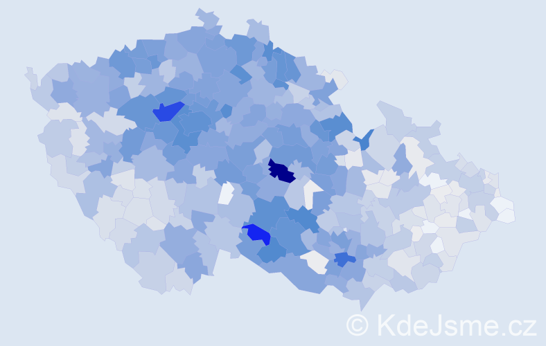 Příjmení: 'Čermák', počet výskytů 7944 v celé ČR