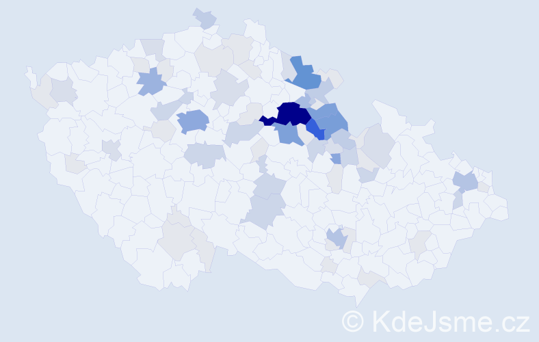Příjmení: 'Vašata', počet výskytů 235 v celé ČR