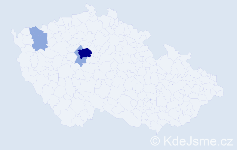 Příjmení: 'Struhačová', počet výskytů 8 v celé ČR