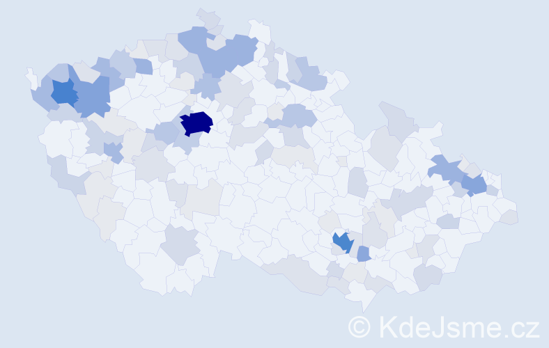 Příjmení: 'Lorenz', počet výskytů 381 v celé ČR