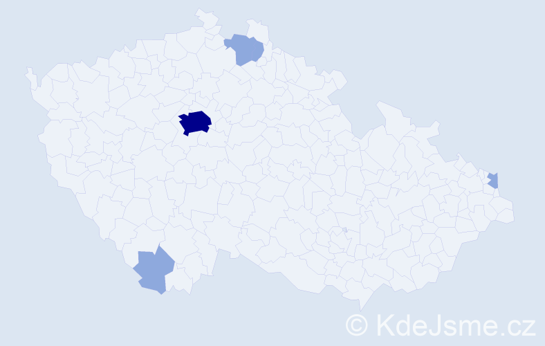 Příjmení: 'Schaeferová', počet výskytů 12 v celé ČR
