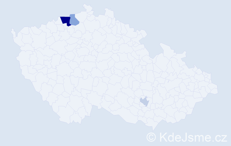 Příjmení: 'Hnatkovych', počet výskytů 6 v celé ČR