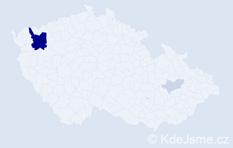 Příjmení: 'Knushi', počet výskytů 15 v celé ČR