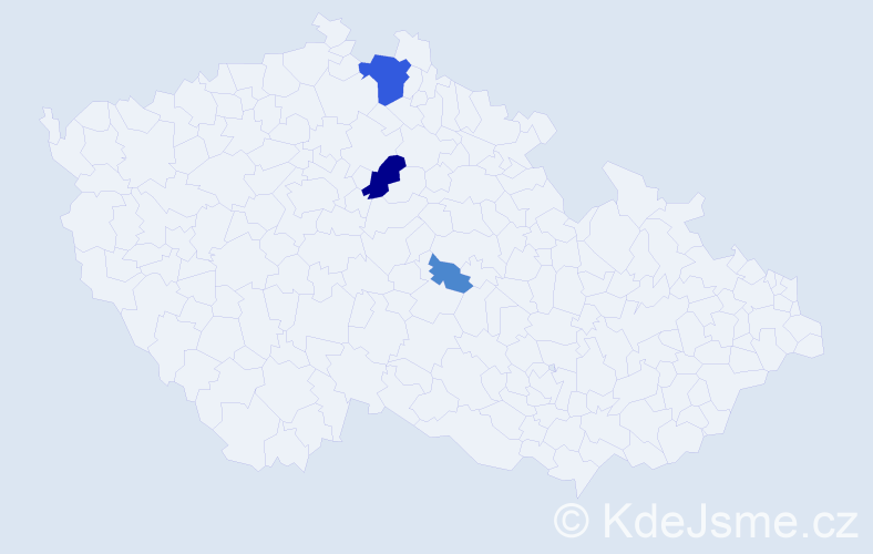 Příjmení: 'Ševcech', počet výskytů 10 v celé ČR
