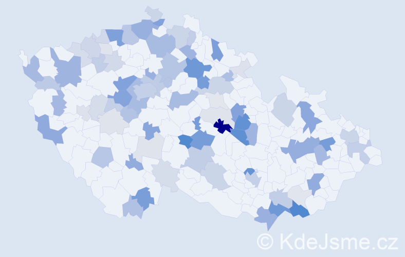 Příjmení: 'Mišková', počet výskytů 241 v celé ČR