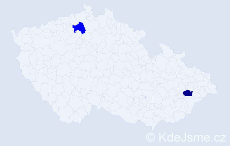 Příjmení: 'Montella', počet výskytů 3 v celé ČR