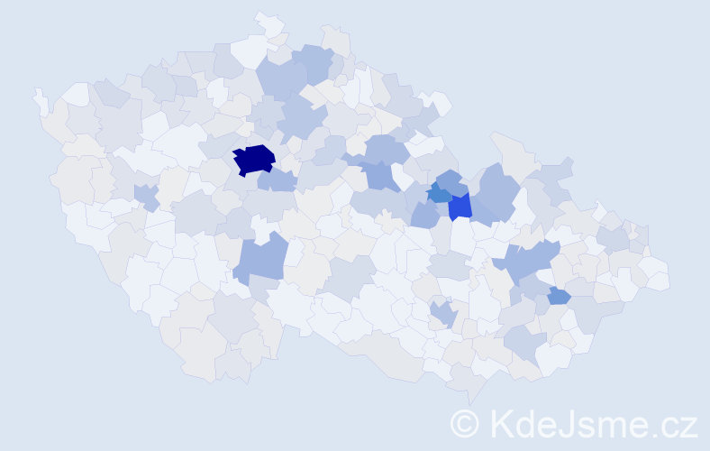 Příjmení: 'Pecháčková', počet výskytů 1122 v celé ČR