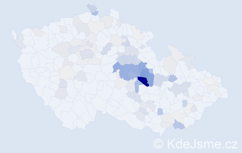 Příjmení: 'Břeňová', počet výskytů 329 v celé ČR