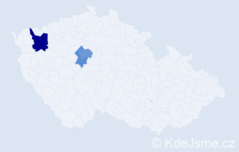 Příjmení: 'Perkausová', počet výskytů 9 v celé ČR