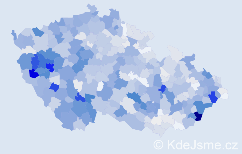 Příjmení: 'Liška', počet výskytů 4877 v celé ČR