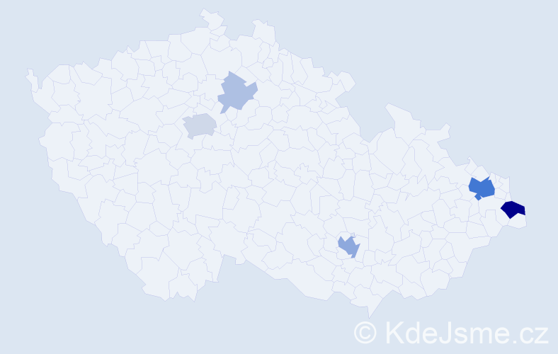 Příjmení: 'Ascher', počet výskytů 29 v celé ČR