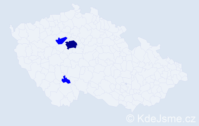 Příjmení: 'Karšaiová', počet výskytů 4 v celé ČR