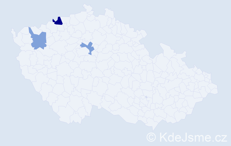 Příjmení: 'Avakyan', počet výskytů 4 v celé ČR