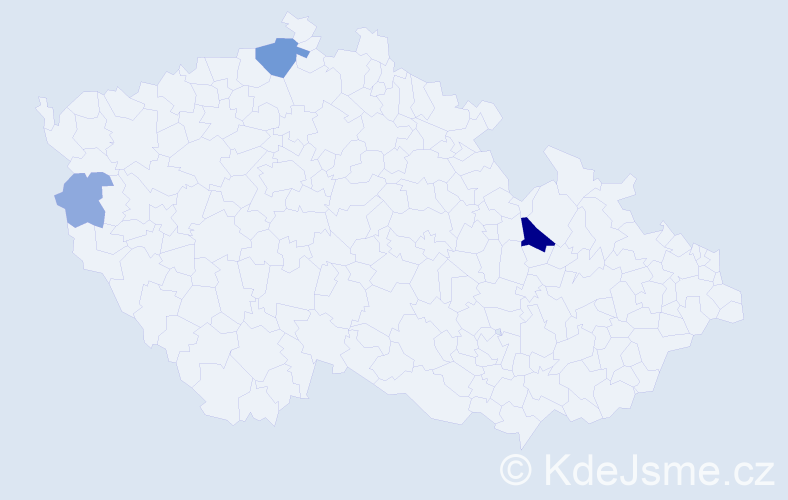 Příjmení: 'Topitsch', počet výskytů 9 v celé ČR