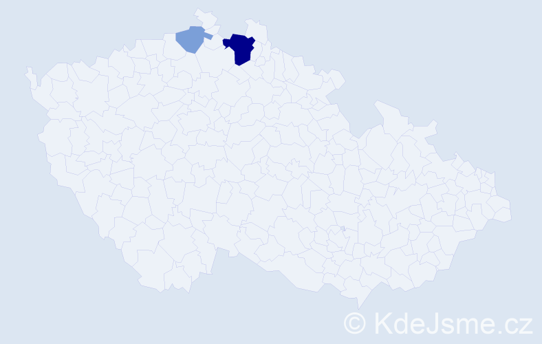Příjmení: 'Zsilayová', počet výskytů 6 v celé ČR