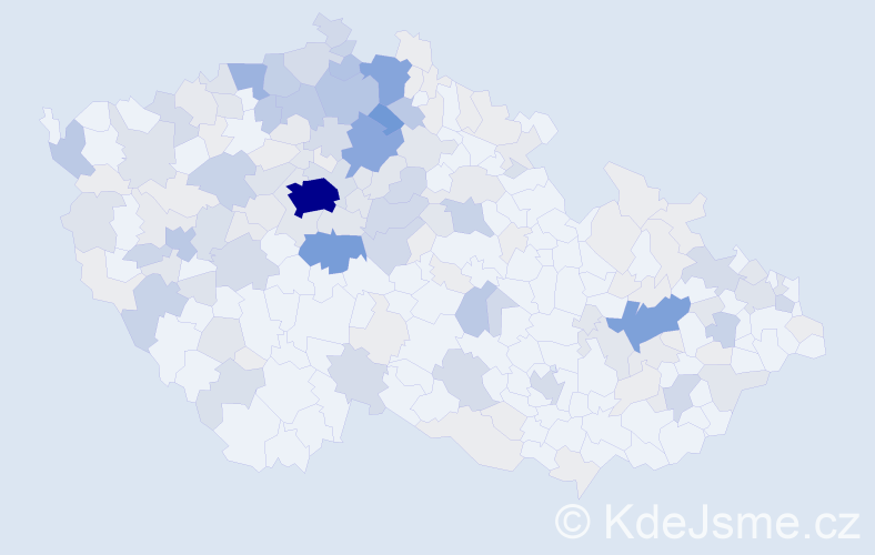 Příjmení: 'Eichlerová', počet výskytů 681 v celé ČR