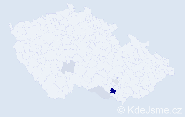 Příjmení: 'Danielowitz', počet výskytů 7 v celé ČR