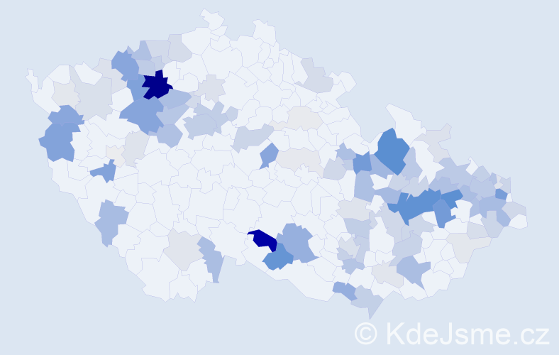 Příjmení: 'Drexler', počet výskytů 327 v celé ČR