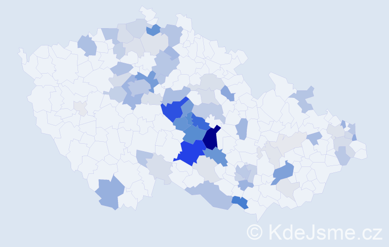 Příjmení: 'Rosická', počet výskytů 228 v celé ČR
