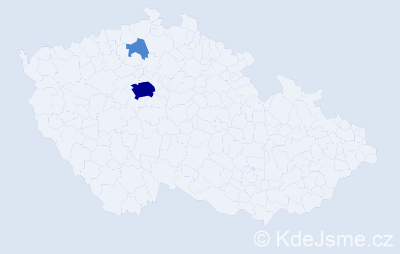 Příjmení: 'Vanucciová', počet výskytů 4 v celé ČR