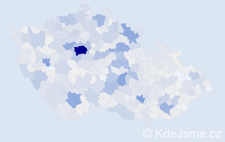 Příjmení: 'Mach', počet výskytů 5044 v celé ČR