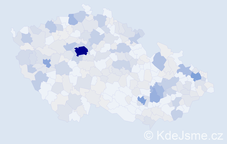 Příjmení: 'Steiner', počet výskytů 891 v celé ČR