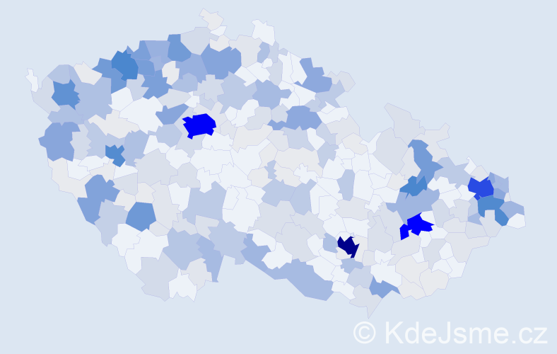 Příjmení: 'Lacko', počet výskytů 1137 v celé ČR