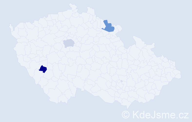 Příjmení: 'Furlong', počet výskytů 7 v celé ČR
