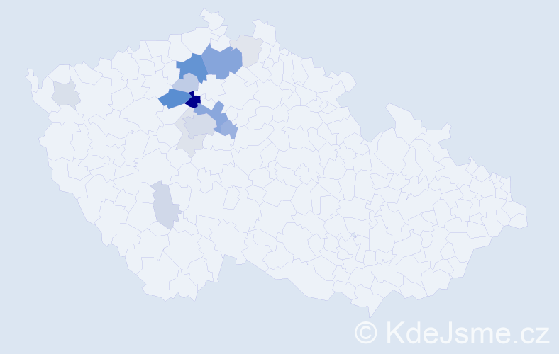 Příjmení: 'Šarboch', počet výskytů 48 v celé ČR