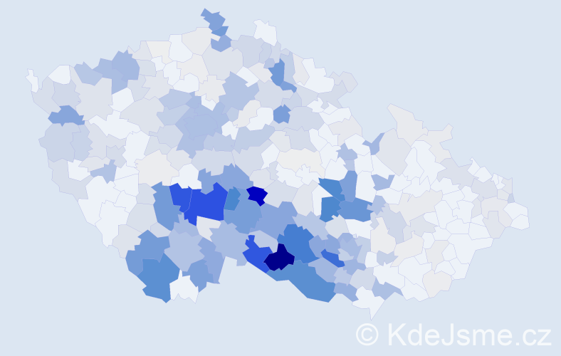 Příjmení: 'Fučík', počet výskytů 1172 v celé ČR