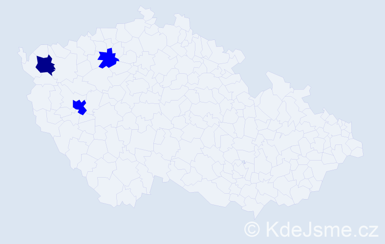 Příjmení: 'Liesk', počet výskytů 4 v celé ČR