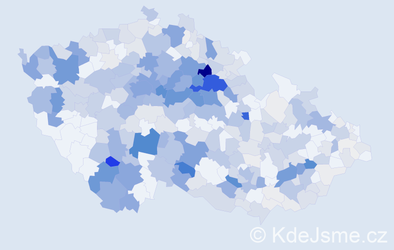 Příjmení: 'Kvasničková', počet výskytů 1348 v celé ČR