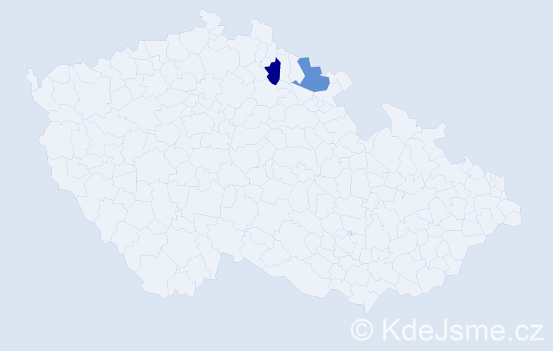 Příjmení: 'Rothensteinová', počet výskytů 2 v celé ČR
