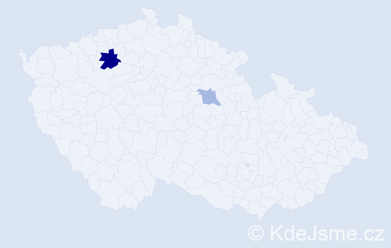 Příjmení: 'Körösová', počet výskytů 4 v celé ČR