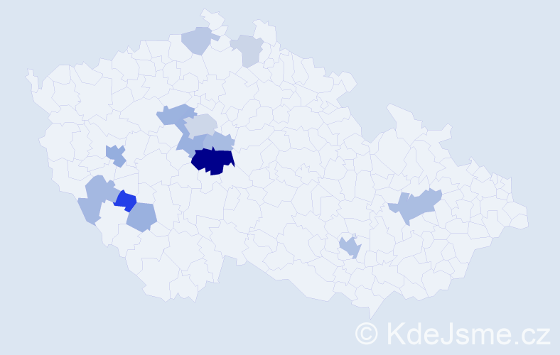 Příjmení: 'Ornová', počet výskytů 32 v celé ČR