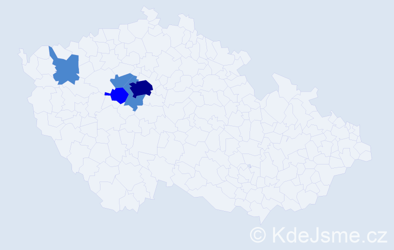 Příjmení: 'Bäumelová', počet výskytů 8 v celé ČR