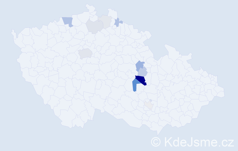 Příjmení: 'Scheib', počet výskytů 29 v celé ČR