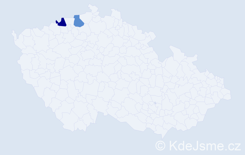 Příjmení: 'Katrincsák', počet výskytů 4 v celé ČR