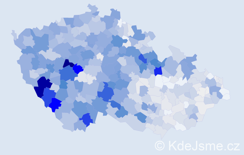 Příjmení: 'Matějka', počet výskytů 4270 v celé ČR
