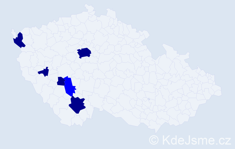 Příjmení: 'Marassová', počet výskytů 11 v celé ČR