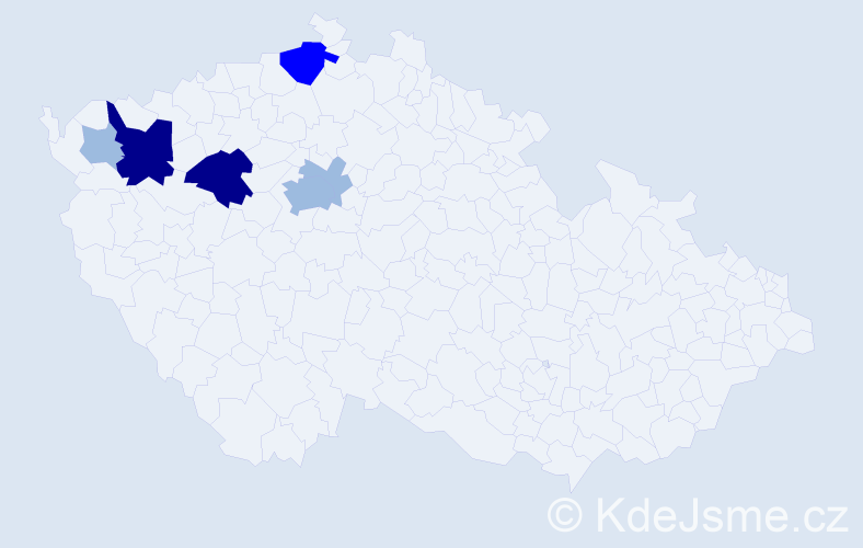 Příjmení: 'Mutínská', počet výskytů 14 v celé ČR