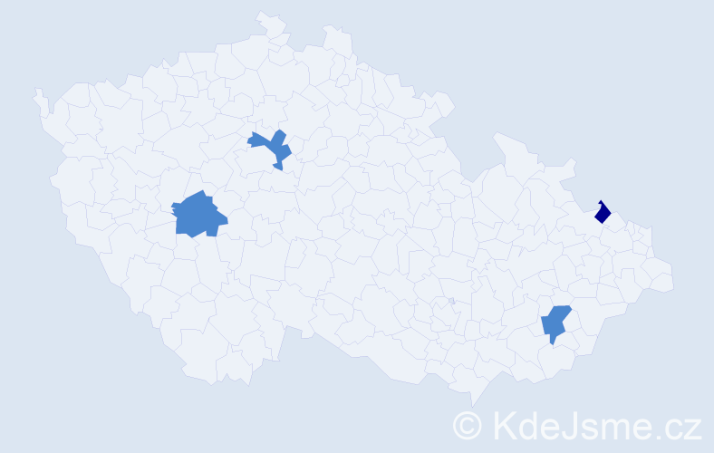 Příjmení: 'Lukovics', počet výskytů 10 v celé ČR