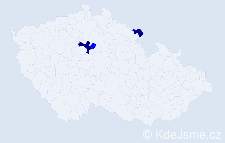 Příjmení: 'Effenberg', počet výskytů 5 v celé ČR