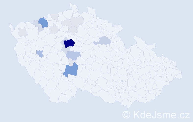 Příjmení: 'Merxbauer', počet výskytů 79 v celé ČR
