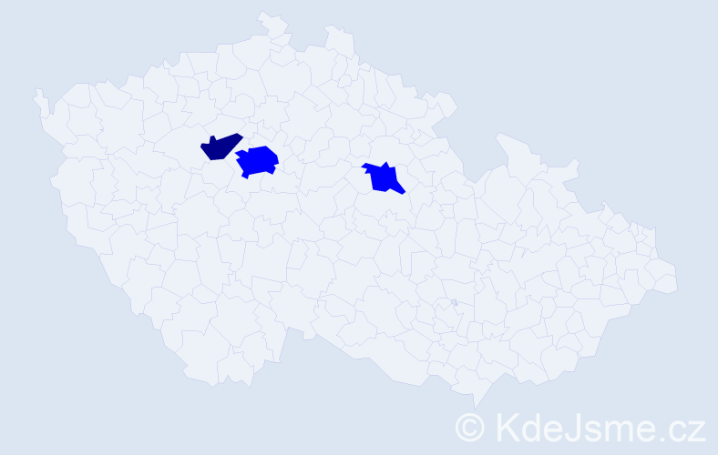 Příjmení: 'Skuratko', počet výskytů 4 v celé ČR