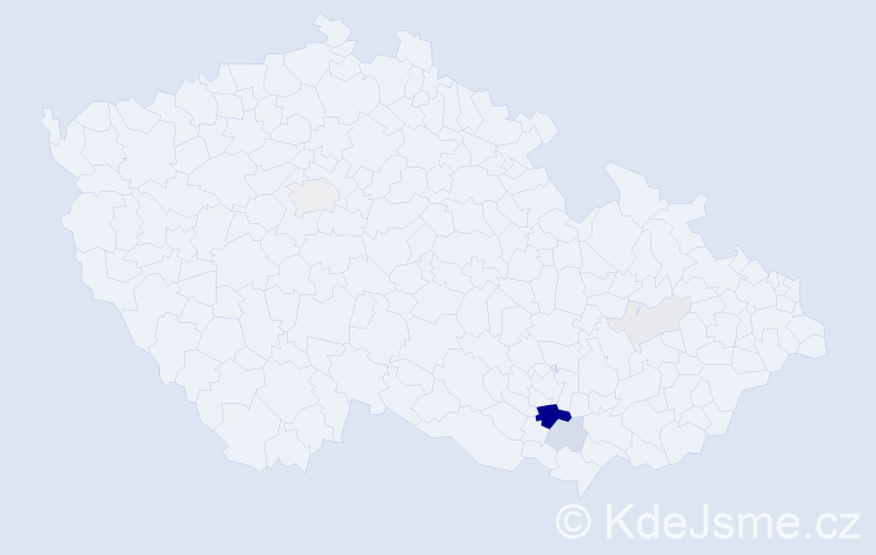 Příjmení: 'Springinsfeld', počet výskytů 21 v celé ČR