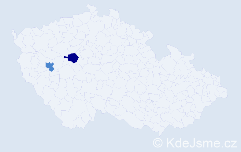 Příjmení: 'Turčiačíková', počet výskytů 4 v celé ČR