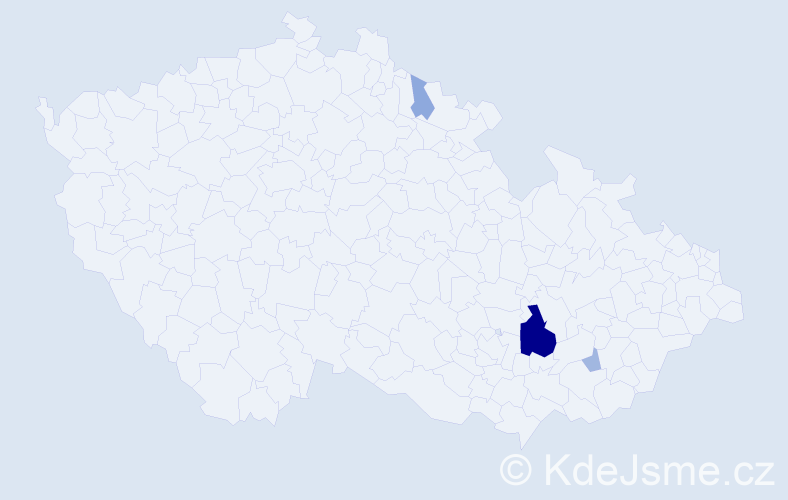Příjmení: 'Alturban', počet výskytů 11 v celé ČR