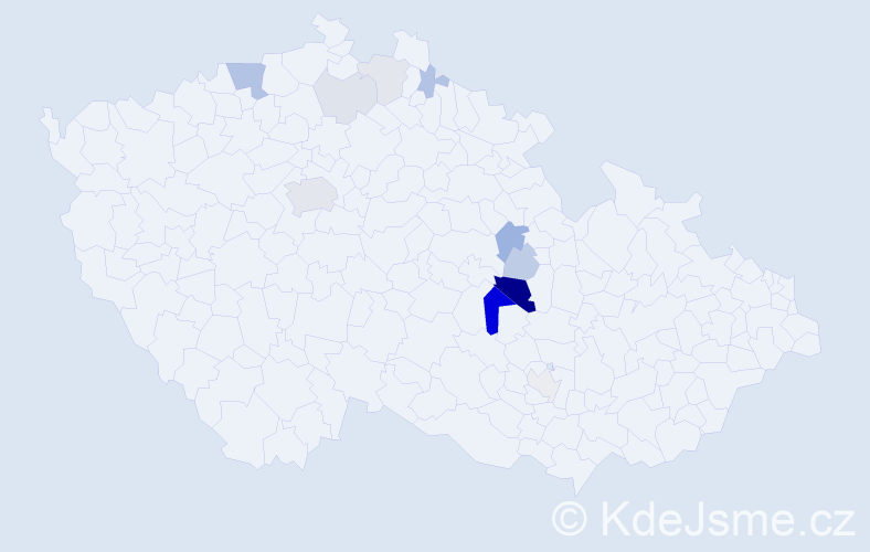 Příjmení: 'Scheib', počet výskytů 31 v celé ČR